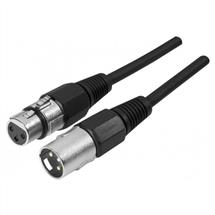 EXC (1m) XLR to XLR Audio Cable (Black) | Quzo UK