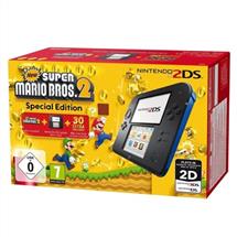 Nintendo 2DS Blue/Black + New Super Mario Bros. 2 Pack portable game