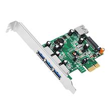 Siig DP 4Port USB 3.0 PCIe interface cards/adapter USB 3.2 Gen 1 (3.1