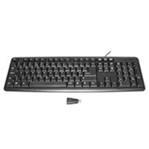 Evo Labs E2106C USB & PS2 Desktop Keyboard | Quzo UK
