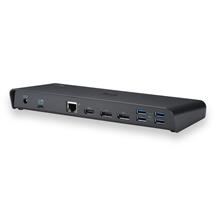 itec USB 3.0 / USBC / Thunderbolt 3, 3x 4K Docking Station + Power