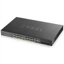 Zyxel Rack Mount Network Switch | Zyxel GS1920-24V2 Managed Gigabit Ethernet (10/100/1000) Black