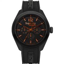 Superdry Men"s Navigator Black Ion Plated Watch - SYG215BB