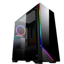 Game Max Shadow Mid Tower 2 x USB 3.0 Tempered Glass Side Window Panel