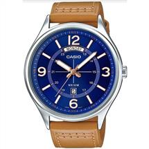 Casio Men"s Stainless Steel Watch - MTP-E129L-2B2 | Quzo UK