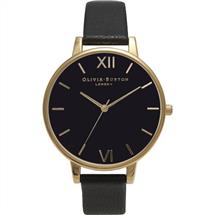 Ladies Watches | Olivia Burton Ladies' Big Dial Gold Plated Watch - OB15BD55