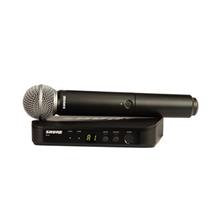 Handheld Wireless System Features SM58 Handheld Microphone & BLX24