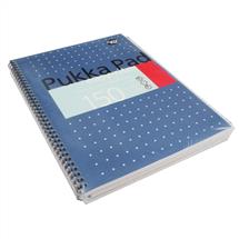 Pukka Pad EasyRiter A4 Wirebound Card Cover Notebook Ruled 150 Pages