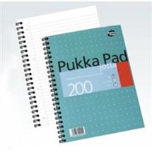 Pukka Pad Jotta A4 Wirebound Card Cover Notebook Ruled 200 Pages