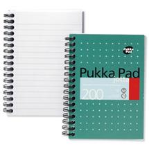 Pukka Pad Jotta A6 Wirebound Card Cover Notebook Ruled 200 Pages