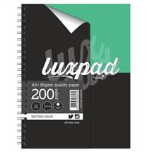 Silvine Luxpad A5 Plus Wirebound Flexible Cover Notebook Ruled 200