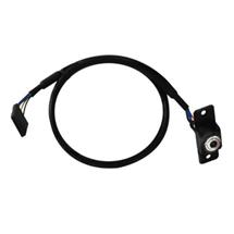 Audio Cables | Asrock Rear audio cable 3.5mm Black | Quzo UK