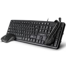 Compoint CP-K8014 USB Keyboard & Mouse Set with Headset
