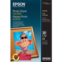 Epson Photo Paper Glossy - A3 - 20 sheets | Quzo UK