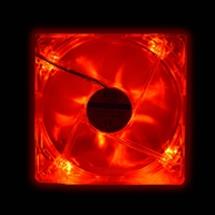 Evo Labs 120mm 1000RPM Red LED OEM Fan | Quzo UK