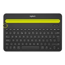 Black, Yellow | Logitech Bluetooth Multi-Device Keyboard K480 | In Stock