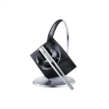 Sennheiser DW Office PHONE Headset Ear-hook, Head-band Black, Silver