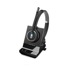 Sennheiser SDW 5064 - UK Headset Head-band Black Bluetooth USB Type-A