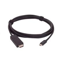 10ft Liberty Brand Molded USB C Male to HDMI A Male Cable - Black