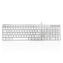Accuratus KYBAC301-UMAC-US keyboard USB QWERTY US English White