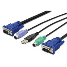 Assmann DIGITUS KVM cable PS/2 for KVM consoles | Digitus KVM cable PS/2 for KVM consoles | Quzo UK