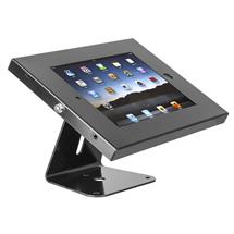 Securityxtra Mounting Kits | SecurityXtra SecureDock Uno Desk Mount Enclosure (Black) for iPad