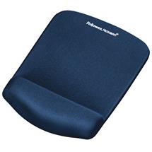 Fellowes Mouse Mat Wrist Support  PlushTouch Mouse Pad with Non Slip