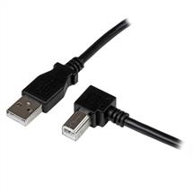 Usb Cable | StarTech.com 1m USB 2.0 A to Right Angle B Cable - M/M