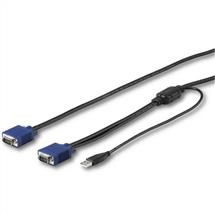 KVM Cables | StarTech.com 15 ft. (4.6 m) USB KVM Cable for Rackmount Consoles
