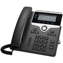 7841 | Cisco 7841 IP phone Black, Silver 4 lines LCD | In Stock