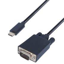 CONNEkT Gear 2m USB 3.1 Connector Cable Type C male to VGA male