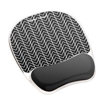 Gaming Mouse Mat | Fellowes 9653401 mouse pad Black, White | In Stock
