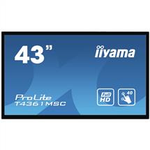 iiyama ProLite T4361MSCB1, 109.2 cm (43"), 340 cd/m², Full HD, AMVA3,