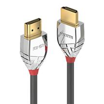 Grey, Silver | Lindy 1m High Speed HDMI Cable, Cromo Line | In Stock