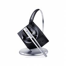 Sennheiser DW Office Headset Head-band Black, Brushed steel