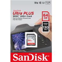 Sandisk Memory | SanDisk Ultra PLUS SDXC Card 64GB | Quzo