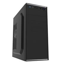 PC Cases | Spire Jet Stream ATX Case, 500W, USB3, 8cm Fan, Black with Silver