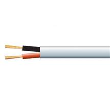 Heavy Duty Double Insulated 100V Line Speaker Cable - White