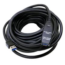 10m USB3 Active Extension Cable A Male-A Female Black