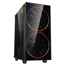 Game Max Black Hole Mid Tower 1 x USB 3.0 / 1 x USB 2.0 Tempered Glass