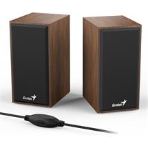 PC Speakers | Genius SP-HF180 2-way 6 W Black, Wood Wired | In Stock