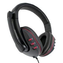 Jedel JD032 Gaming Headset with Boom Mic, 40mm Drivers,  InLine Volume