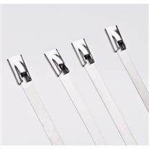 Pack of 100 - 316 Stainless Steel Cable Ties 4.6mm x 200mm