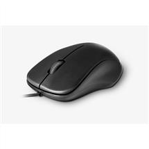 Full Size Optical Usb Mouse 1000 Black | Quzo UK
