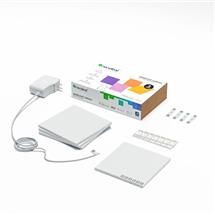 Nanoleaf Canvas Starter Kit, Square, White, RGB, 6500 K, 1200 K, 25000