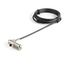 StarTech.com 6.5" (2m) Laptop Cable Lock  Nano Slot Compatible 4 Digit