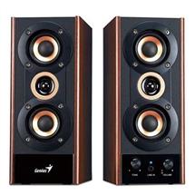 Genius SpHf800a V2 Classic Wooden Speakers, 110V240V Mains Power