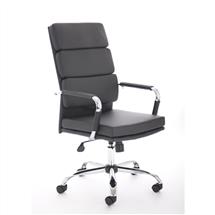 Advocate | Advocate Executive Chair Black Soft Bonded Leather With Arms BR000204