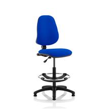 Eclipse Plus I Blue Chair With Hi Rise Kit KC0239 | Quzo UK