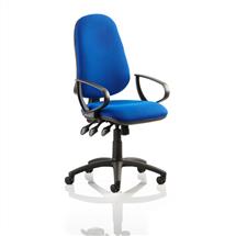 Eclipse Plus XL Chair Blue Loop Arms KC0033 | Quzo UK